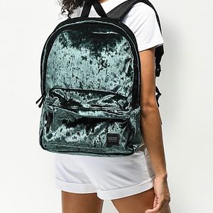 NWT Vans Velvet Green Backpack